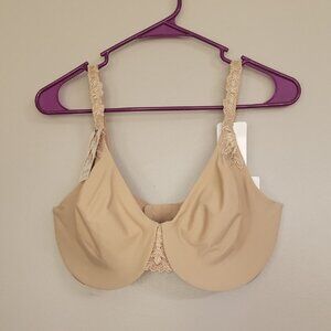 Lilyette Nude Underwire Bra Size 40DD NWT